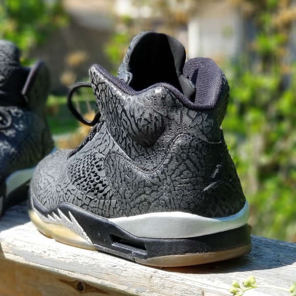 SOLD.....Jordan 3lab5 Black/ Metallic size 11 men - Picture 2 of 6